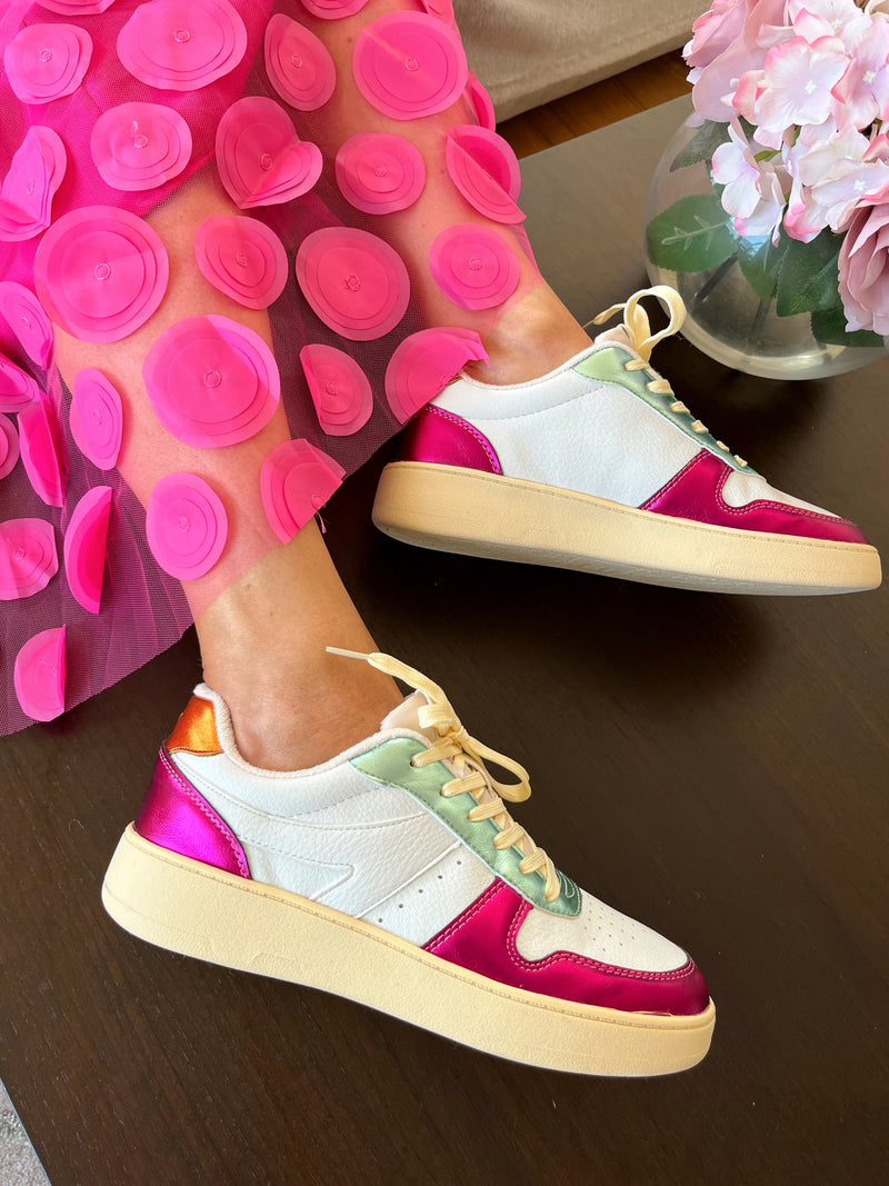 Safety Jogger Rainbow Metallic Trainer 628950