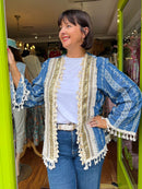 Sia Boho Sequin, Tassel & Embroidery Jacket