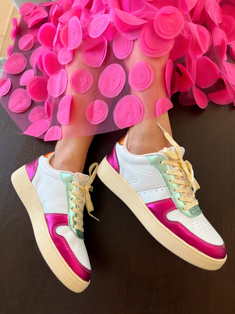 Safety Jogger Rainbow Metallic Trainer 628950