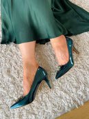 Sorento "Trim Castle" Green Jewel Stiletto