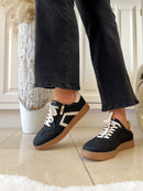 Marco Tozzi Sherpa Trim Trainers Black 2-23778-45