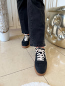 Marco Tozzi Sherpa Trim Trainers Black 2-23778-45