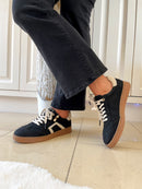 Marco Tozzi Sherpa Trim Trainers Black 2-23778-45