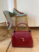 Dancing Matilda "Trapeze Bronze Zig Zag" High Heel Loafer