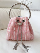 Kylie Pearl Bag - Pink Pearl
