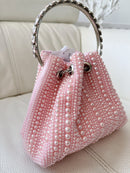 Kylie Pearl Bag - Pink Pearl