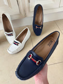 Redz Wedged Loafer - Navy 3Z7409-4