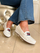 Redz Wedged Loafer - Off White 3Z7409-4
