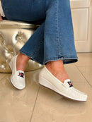 Redz Wedged Loafer - Off White 3Z7409-4