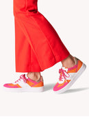 Marco Tozzi Light Weight Trainers Pink/Orange/White 2-23746-42 166