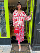 Betsy Beaded Bag - Red