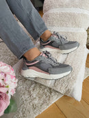 Safety Jogger Trainer - Grey and Pink 597013