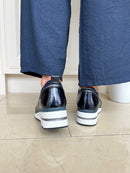 Marco Tozzi Navy Wedge Trainer 2 24780 45 890