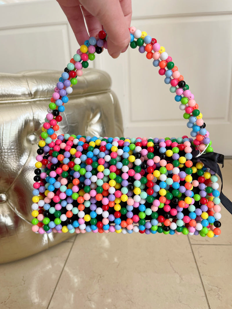 Betsy Beaded Bag - Rainbow