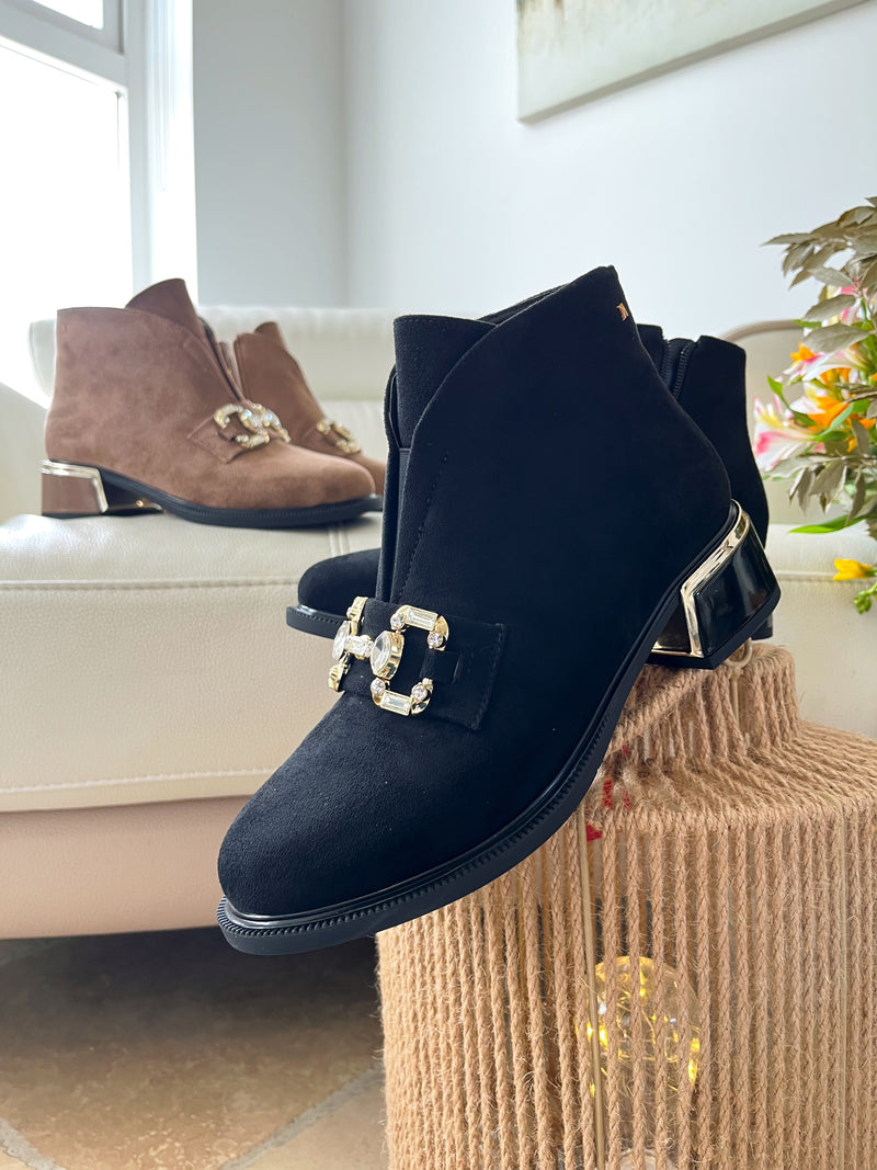 Kate Appleby Caldicot Suede Shoe Boot - Black