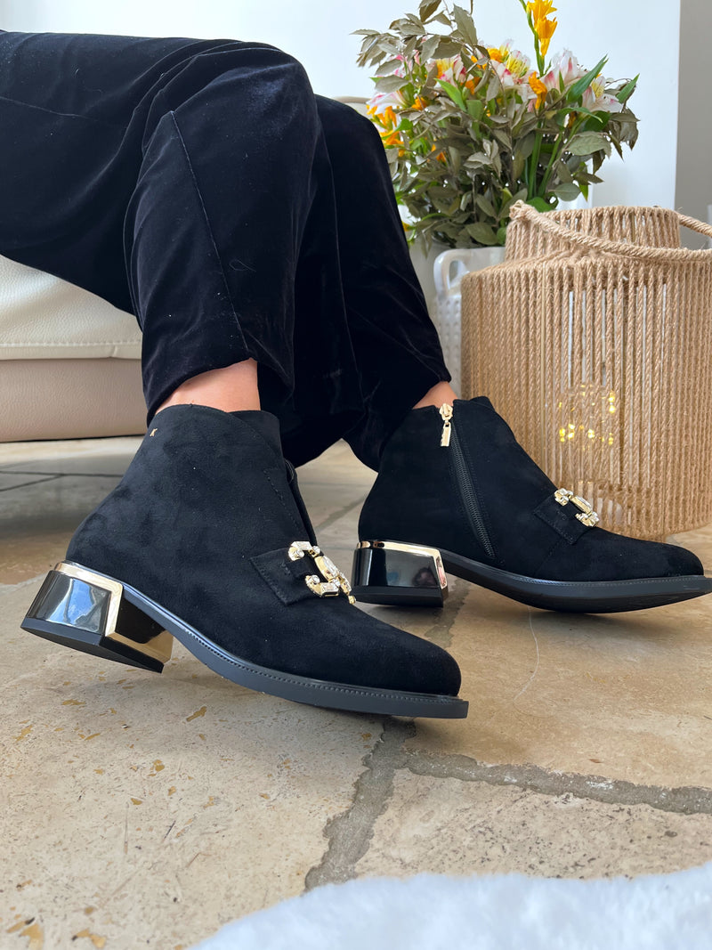 Kate Appleby Caldicot Suede Shoe Boot - Black