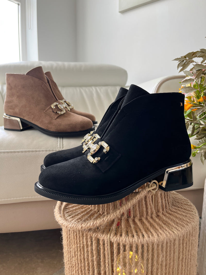 Kate Appleby Caldicot Suede Shoe Boot - Taupe Wicker