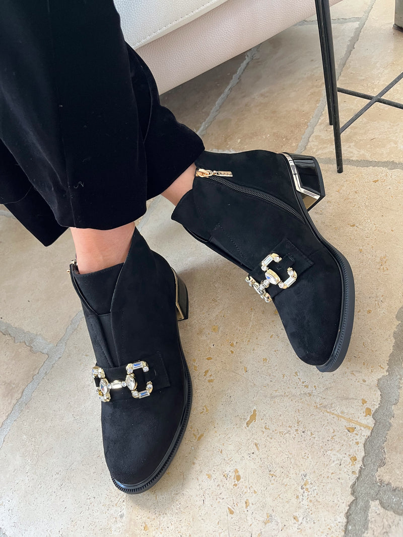 Kate Appleby Caldicot Suede Shoe Boot - Black