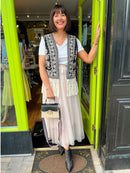 Harlow Embroidery & Tassel Waistcoat