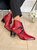 Kate Appleby 'Amlwch' V-Cut Boot - Poppy Red