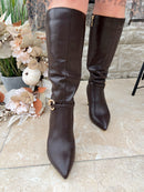 Kate Appleby 'Brompton' Long Boot - Chocolate Brown