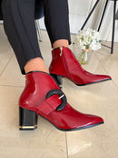 Kate Appleby 'Amlwch' V-Cut Boot - Poppy Red