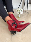 Kate Appleby 'Amlwch' V-Cut Boot - Poppy Red