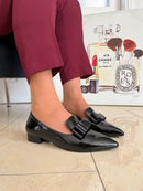 Dancing Matilda 024 Black Pump with Bow