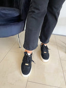 Tommy Bowe Mali-Jungle Stealth Trainer - Black With Leopard