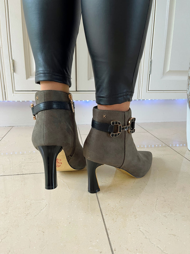 Kate Appleby “Thorgill” Ankle Boot- Moss Green