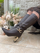 Kate Appleby 'Brompton' Long Boot - Chocolate Brown