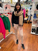 Bethany Pearl Embellished Hooded Knit - Black