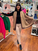 Bethany Pearl Embellished Hooded Knit - Black