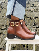 Patrizio Italiano 'Imperia' Carmello Ankle Boot Tan