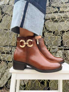 Patrizio Italiano 'Imperia' Carmello Ankle Boot Tan