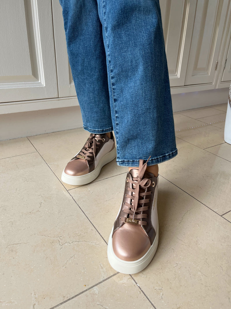 Tommy Bowe Mabenge Antique Rose Trainer - Bronze, Rose & Ivory
