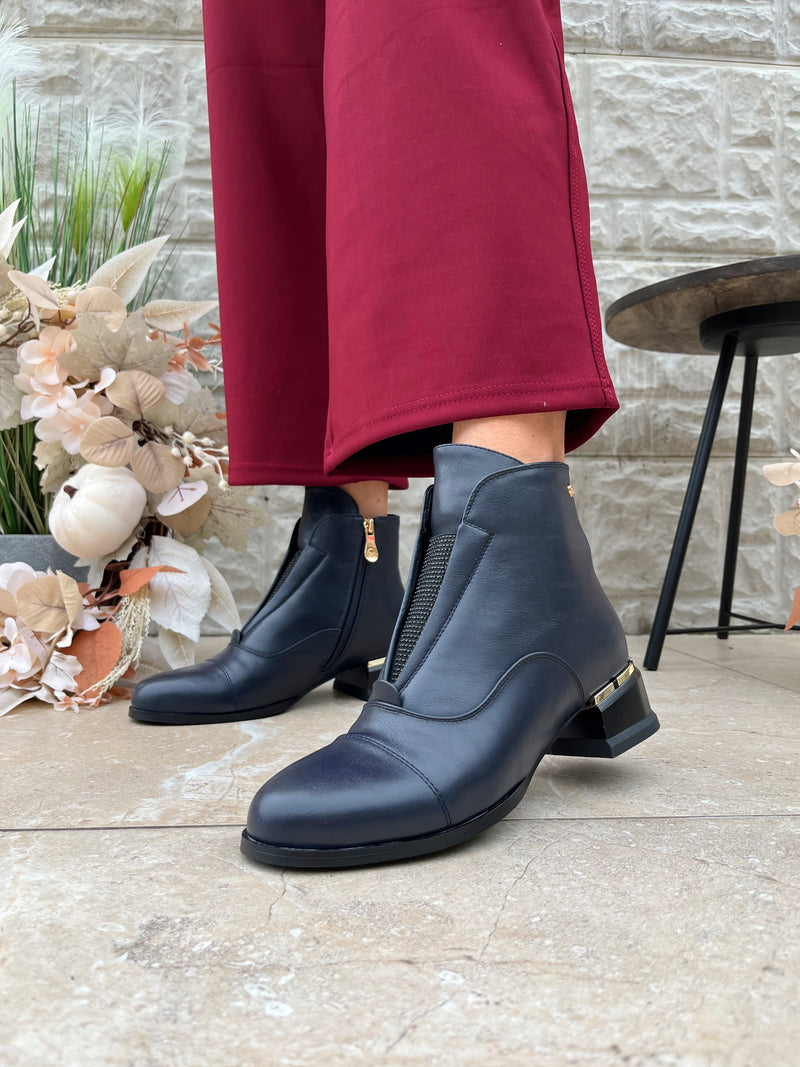 Zanni & Co Ankle Boot Tidore One - Cobalt Navy