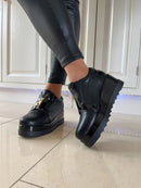Kate Appleby Bouther “Schwarz” Wedge Platform Shoes