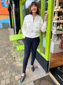 Magic Push In Stretch Legging - Navy