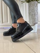 Kate Appleby Bouther “Schwarz” Wedge Platform Shoes