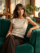 Kiana Gold Lurex Knit