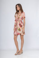 Lili Ombre Fusion Mini Dress - Rose Garden