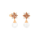 TC Maureen O'Hara Pearl Earrings Gold 185197