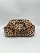 Mel Leopard Print Slouch Bag