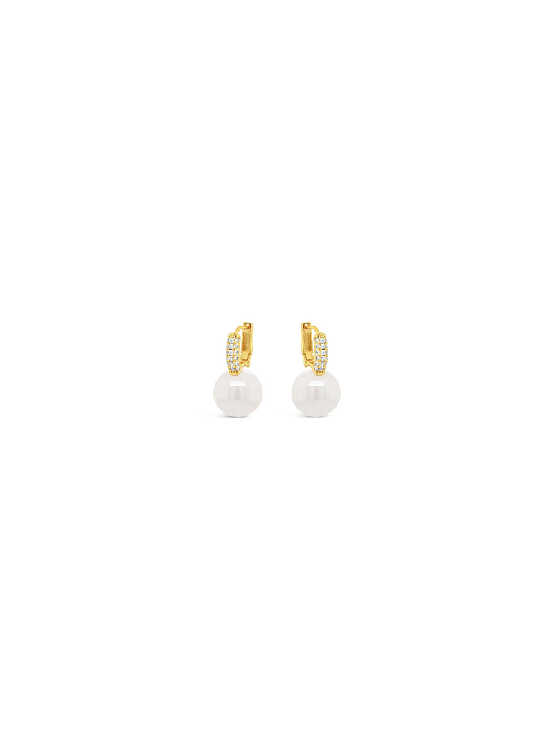 Absolute Pearl & Gold Earring - E2255GL