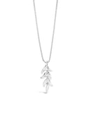 Absolute Drop Pendant Necklace N2345sl Silver