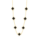 Absolute Clover Necklace - N2350JT Black