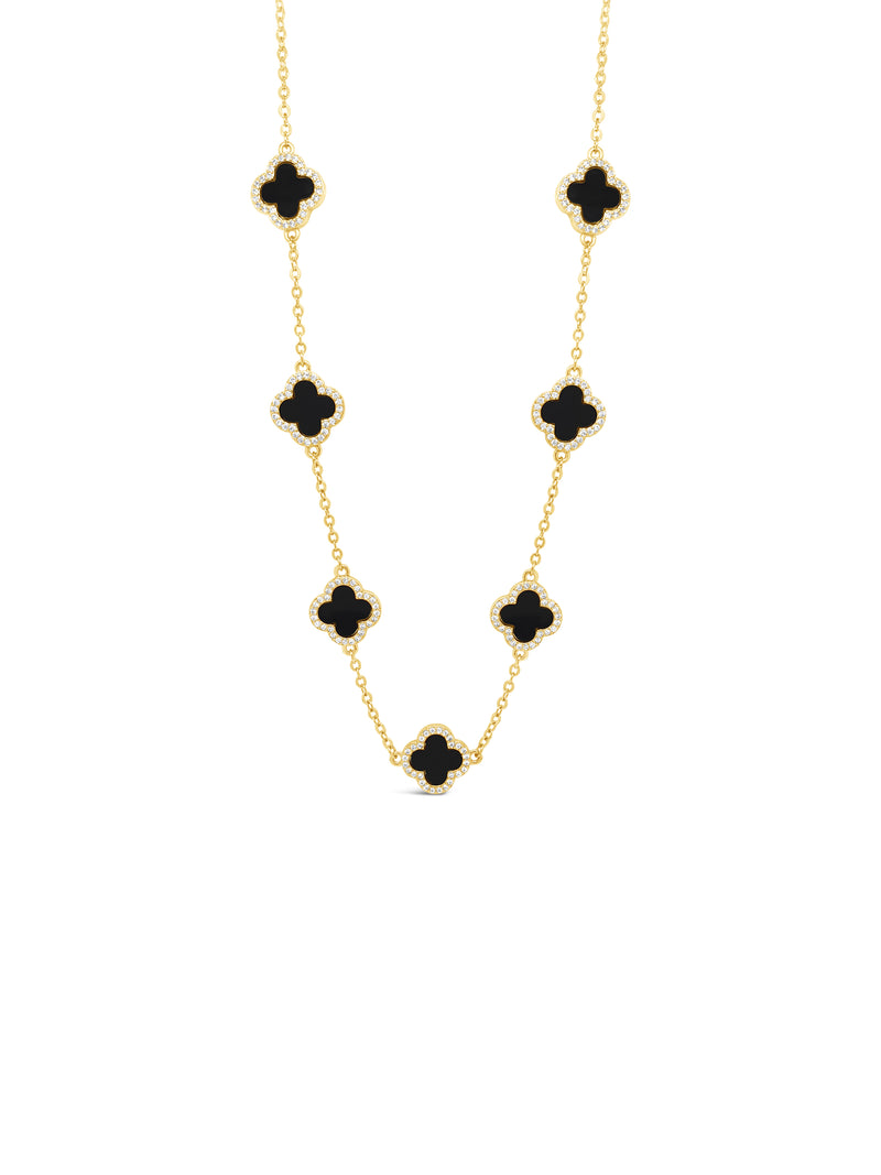 Absolute Clover Necklace - N2350JT Black