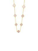Absolute Clover Necklace Pink - N2350PK