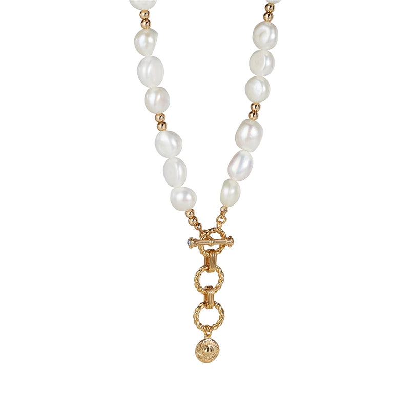 Newbridge Sappho Large Baroque Pearl Necklace NL2908